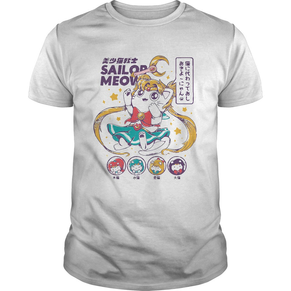 Sailor Meow Sailor Moon Anime Shirt
